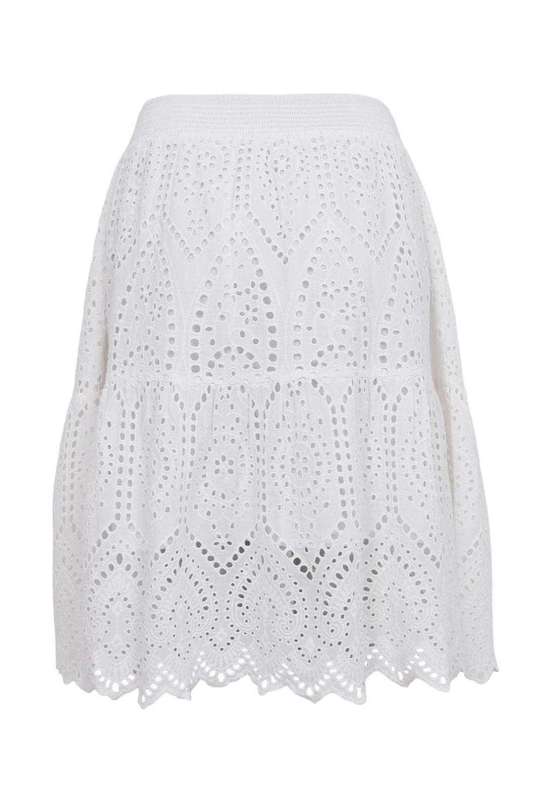 Black Colour - Bcella Skirt 40874 - White