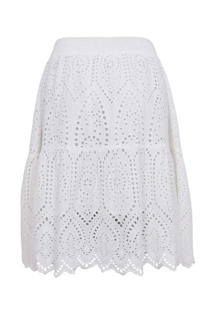 Black Colour - Bcella Skirt 40874 - White