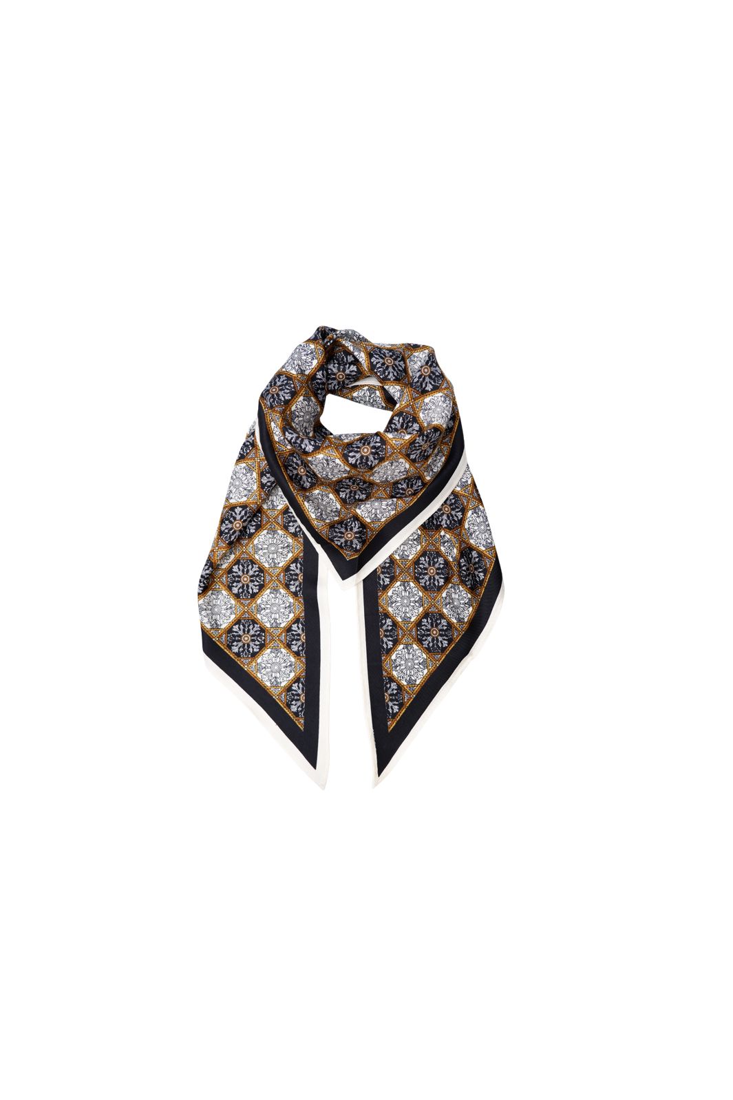 Black Colour - Bcewa Satin Scarf 3712 - Black