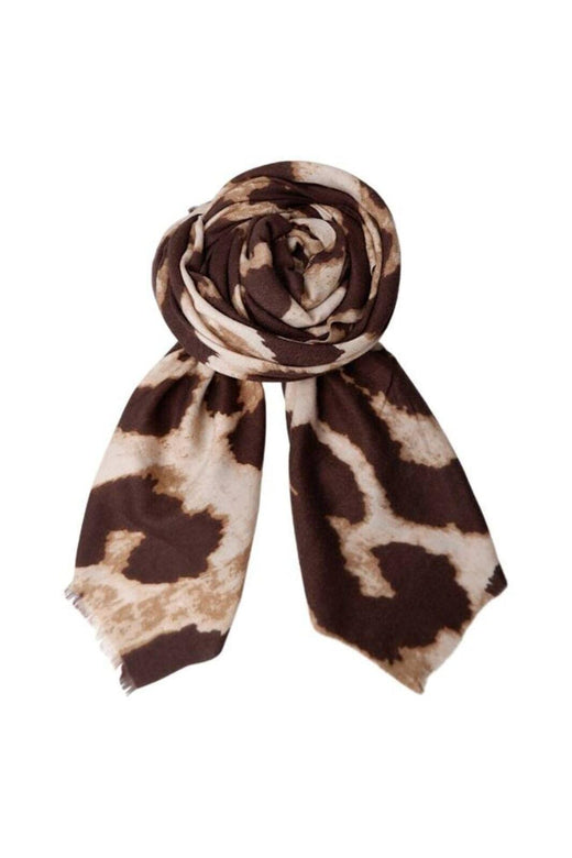 Black Colour - Bcfawn Leo Winter Scarf 208414 - Natural Tørklæder 