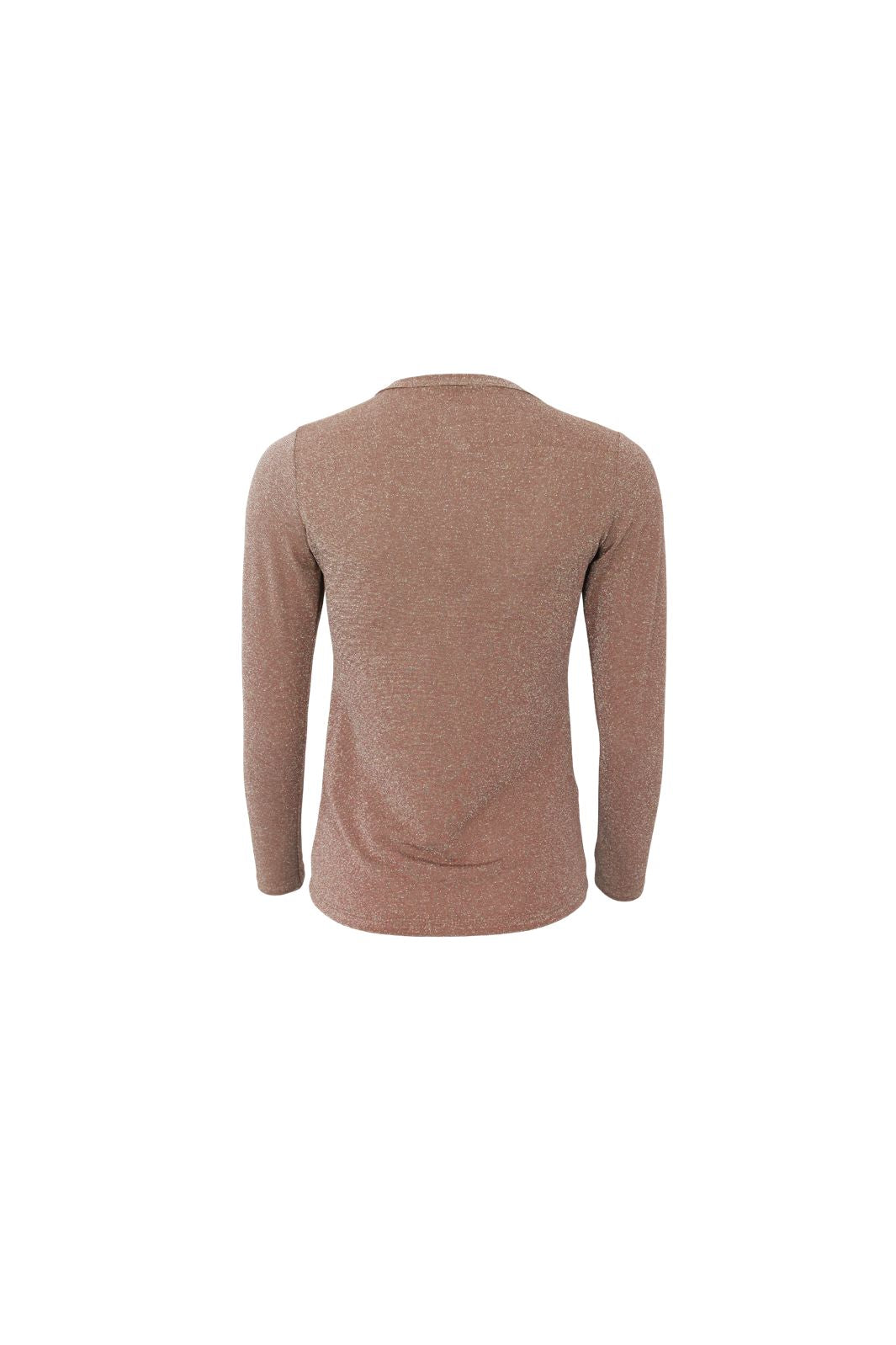 Black Colour - Bcfaye Lurex Blouse 3739 - Shirts - Golden Taupe