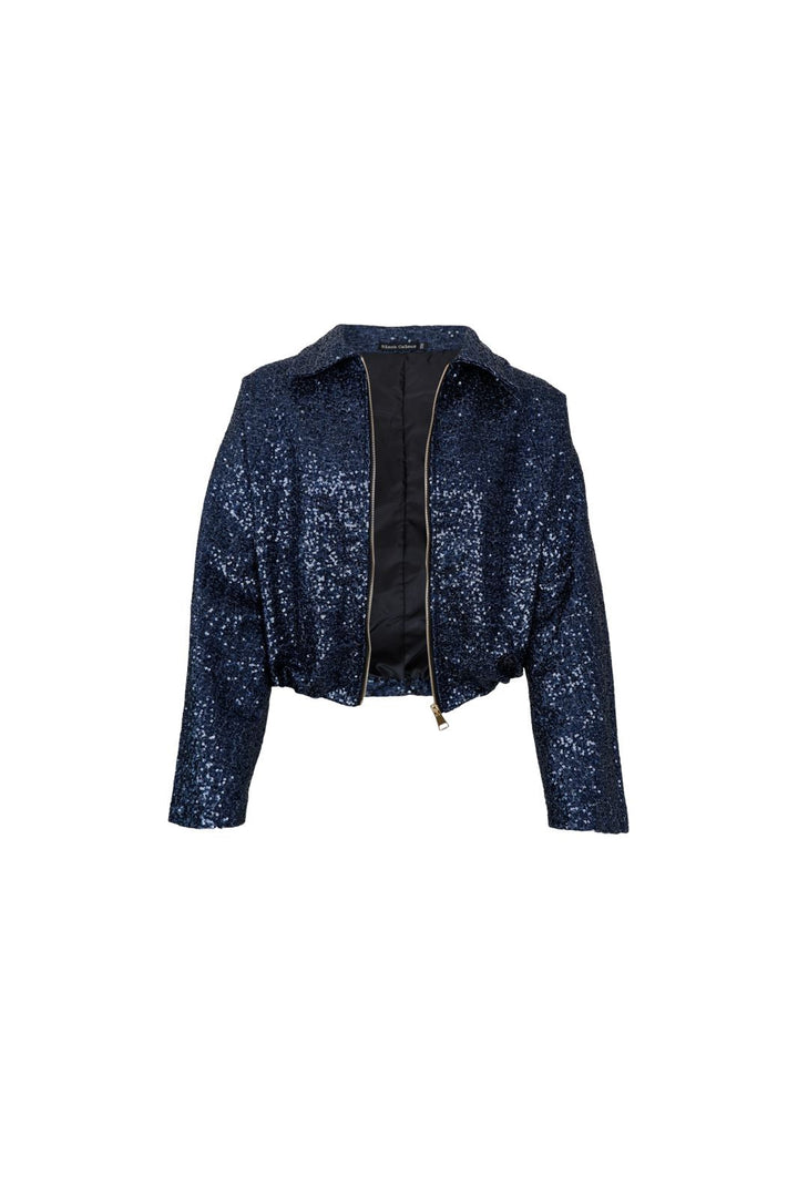 Black Colour - Bcgary Bomber Jacket 41280 - Navy