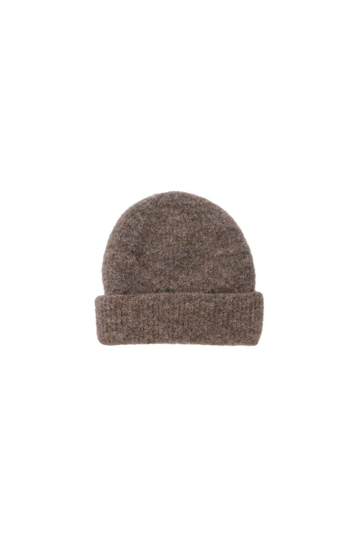 Black Colour - Bcginger Rib Hat 9744 - Taupe