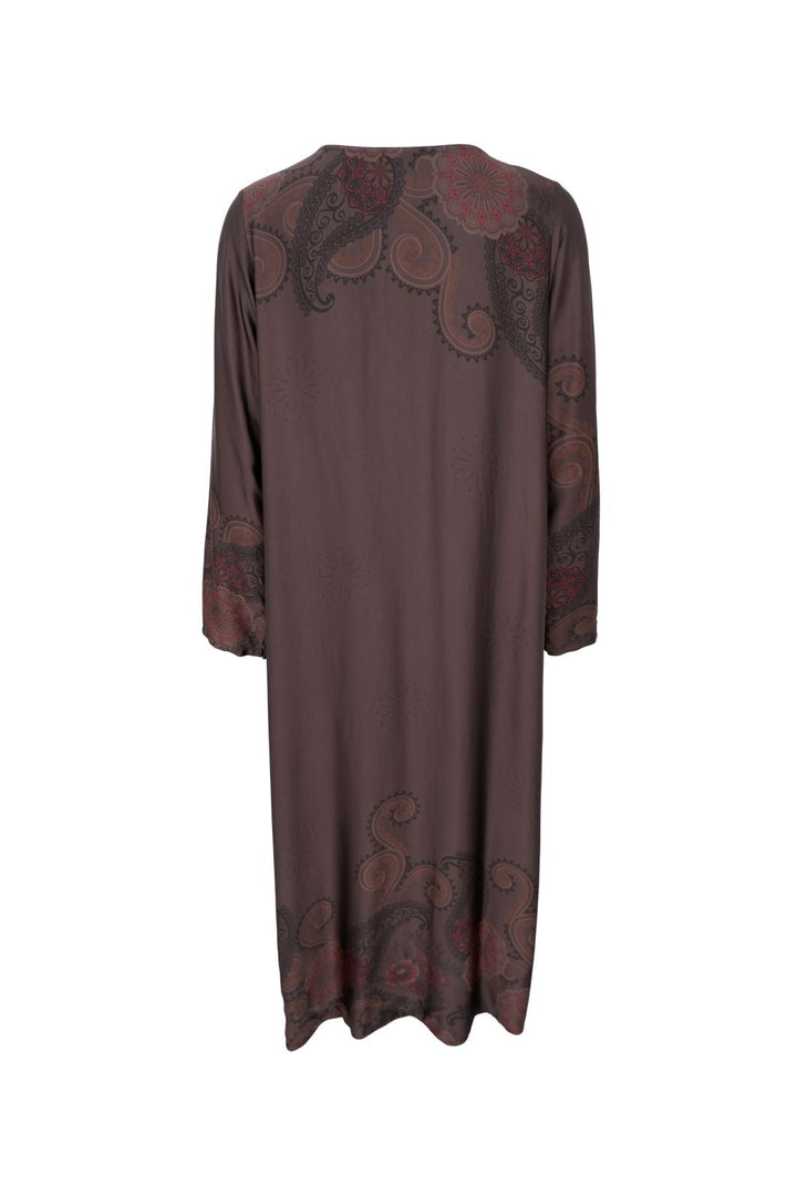 Black Colour - Bcjasmine Long Dress 40932 - Mocca