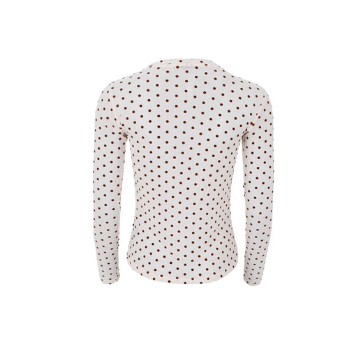 Black Colour - Bcjennie Dotted Mesh Blouse 40611 - Shirts - Cream Bluser 
