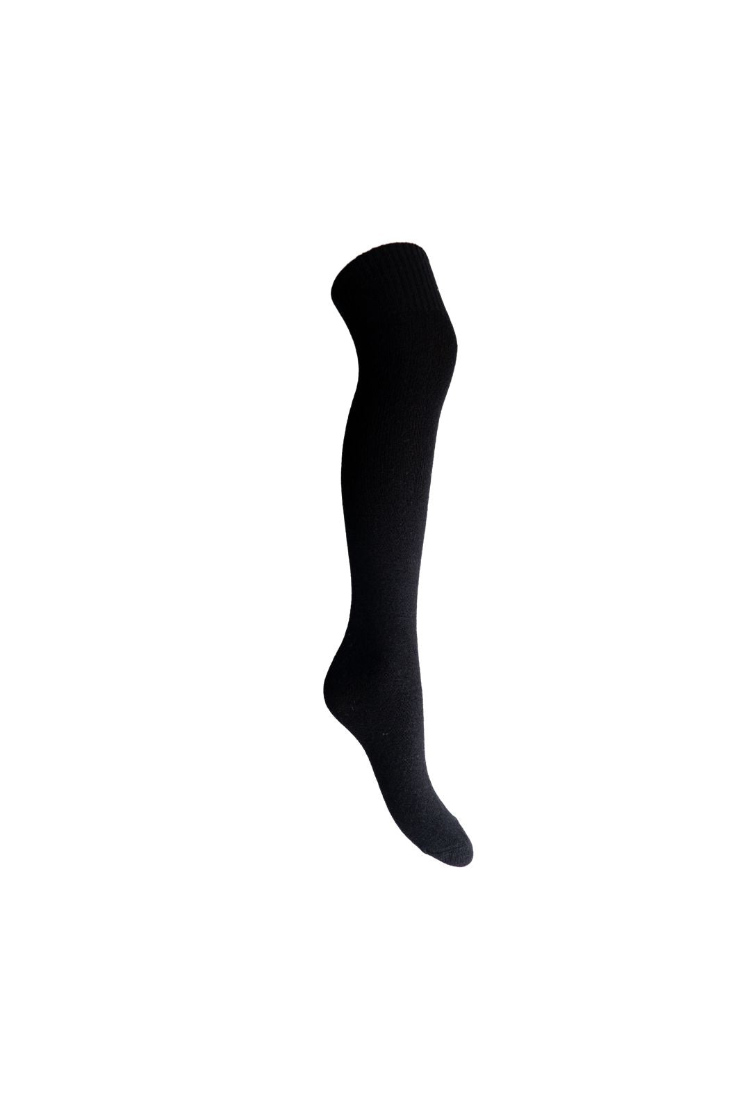 Black Colour - Bcjustine Wool Kneesock 8587 - Black