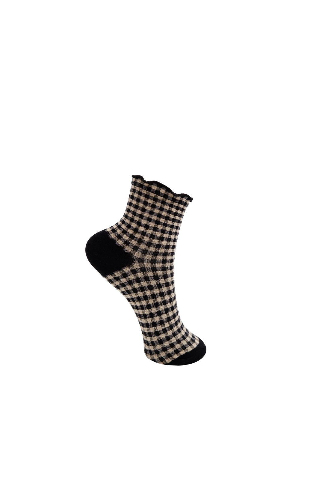 Black Colour - Bckaza Sock 8559 - Black