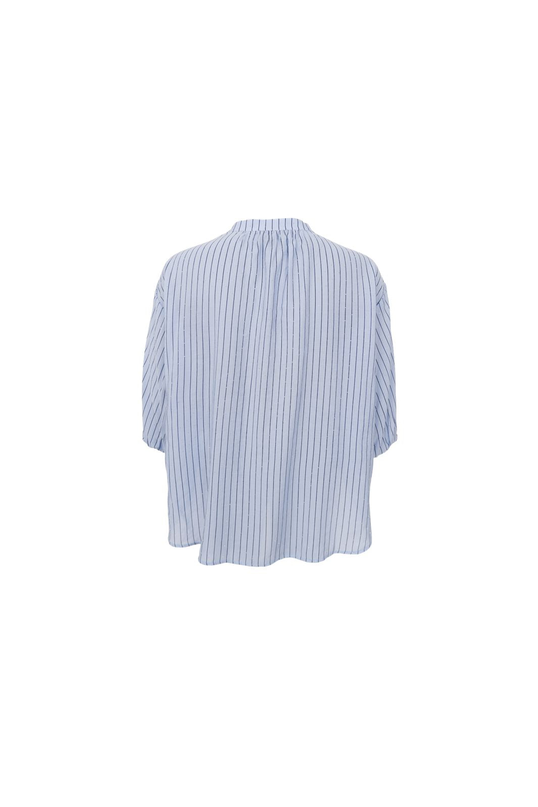 Black Colour - Bckendall Blouse 40929 - Lt. Blue