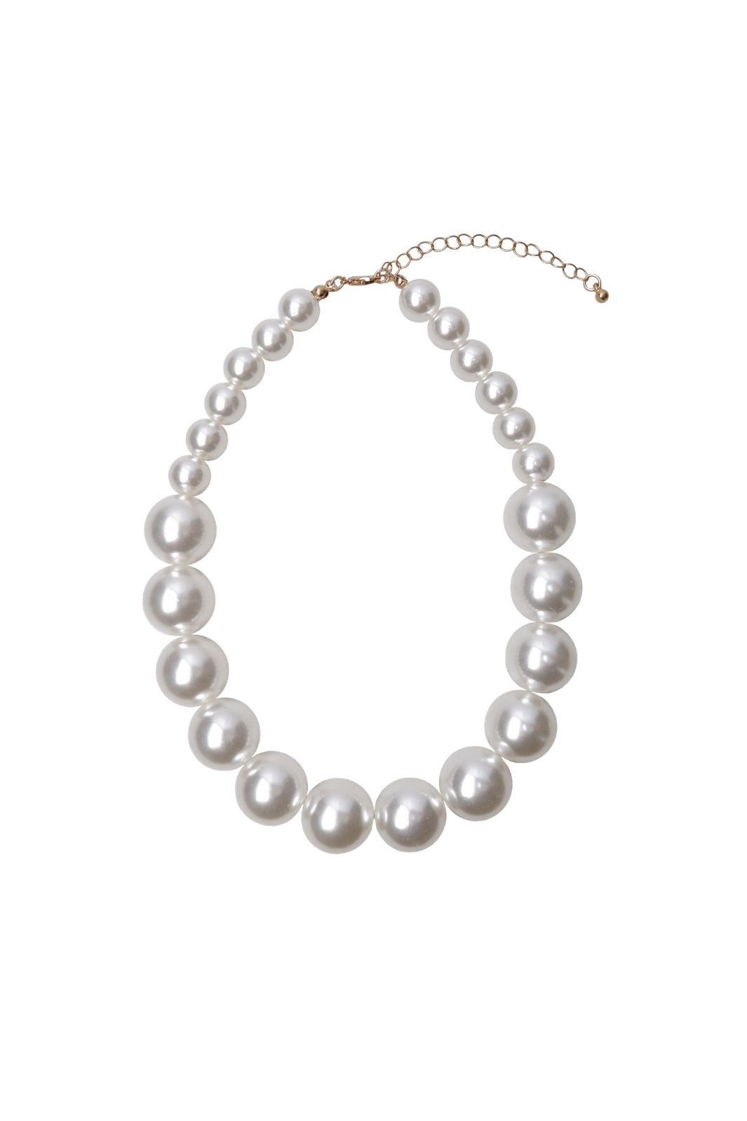 Black Colour - Bckitt Beaded Necklace 4586 - Off White