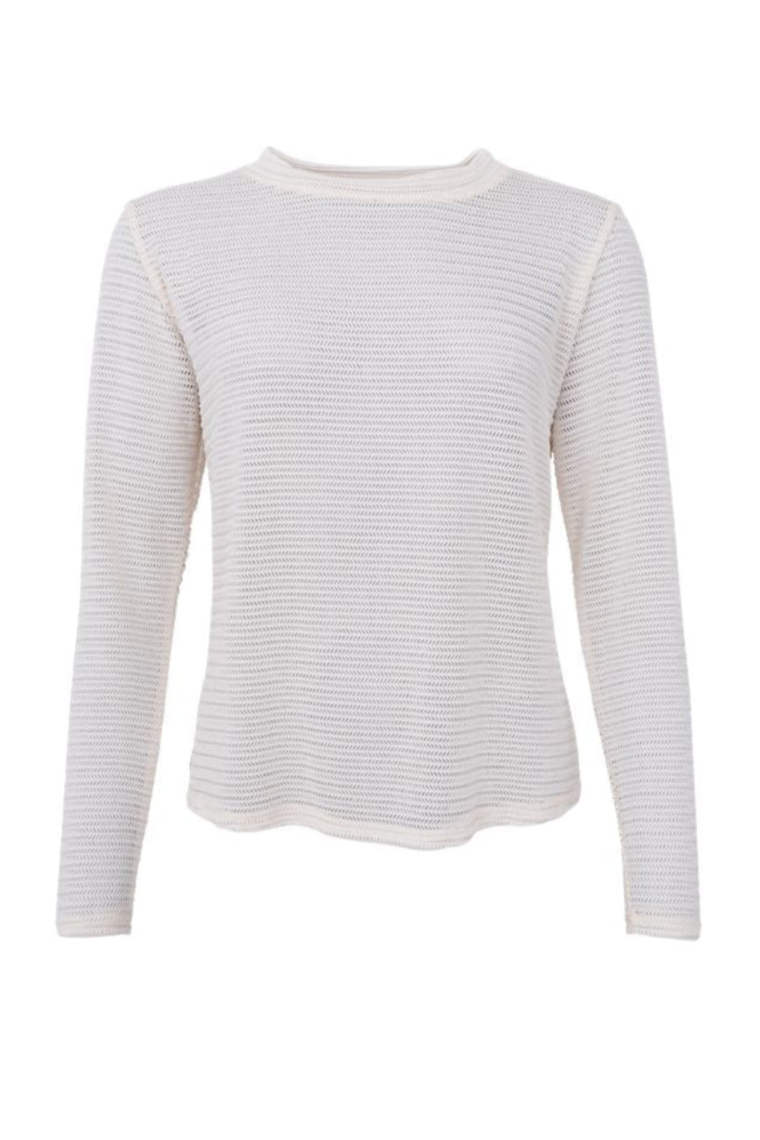 Black Colour - Bclili Mesh Blouse 41071 - Shirts - Cream