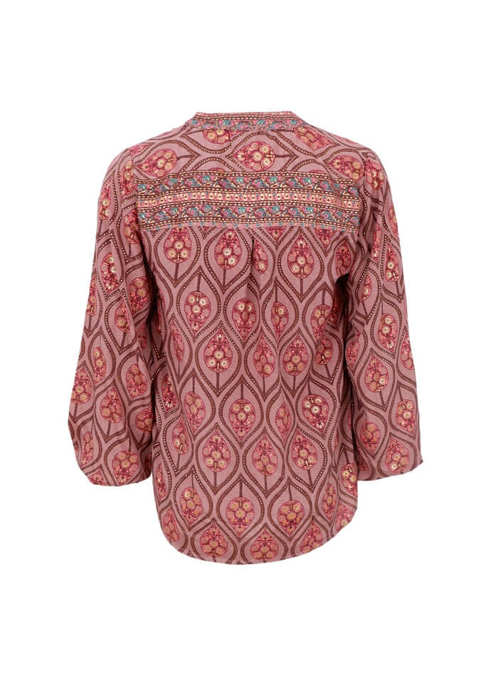 Black Colour - Bcluna Blouse 39208 - Powder Tulip Bluser 