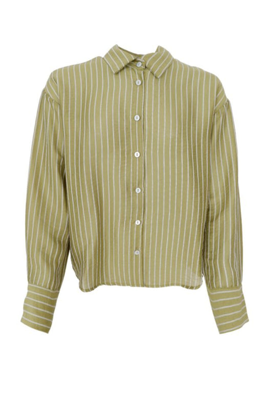 Black Colour - Bcmalone Shirt 41232 - Dk. Lime
