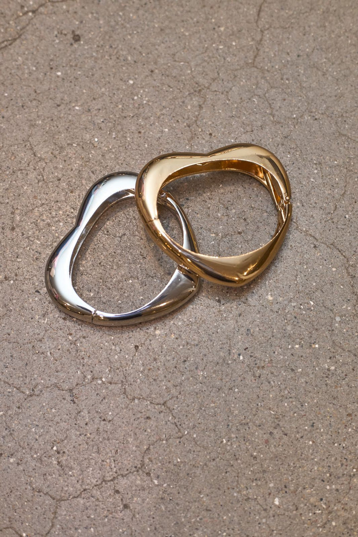 Black Colour - Bcmaxine Bracelet 4503 - Silver Coloured