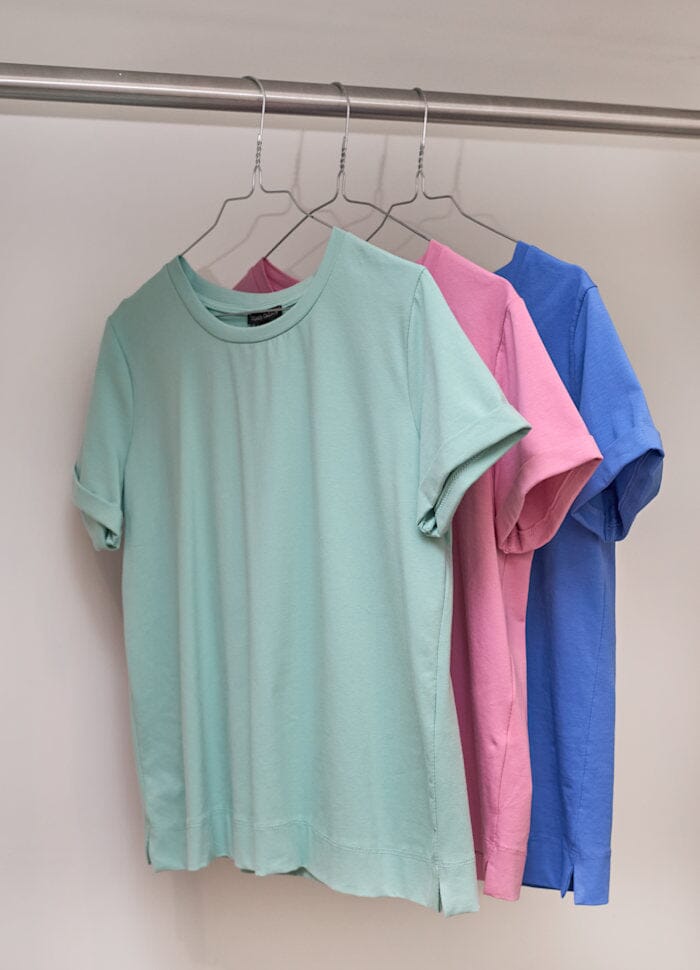 Black Colour - Bcmay Ss Tee 40605 - Shirts - Pastel Green T-shirts 