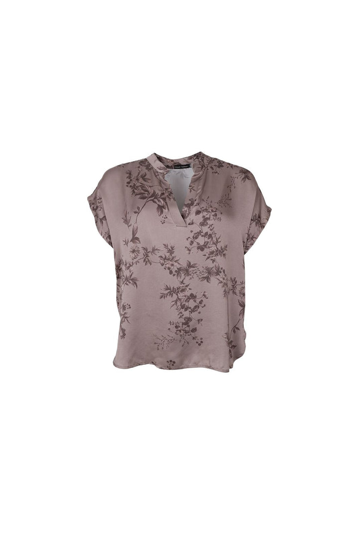 Black Colour - Bcnancy Ss Blouse 41240 - Taupe