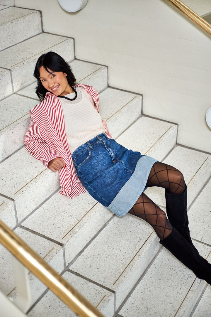 Black Colour - Bcnanna Necklace 4520 - Black