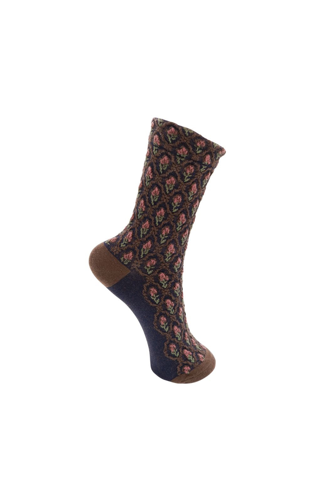 Black Colour - Bcnobel Sock 8568 - Navy
