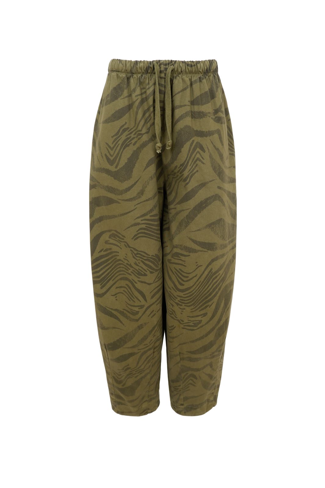 Black Colour - Bcofelia Barrel Pant 41345 - Army