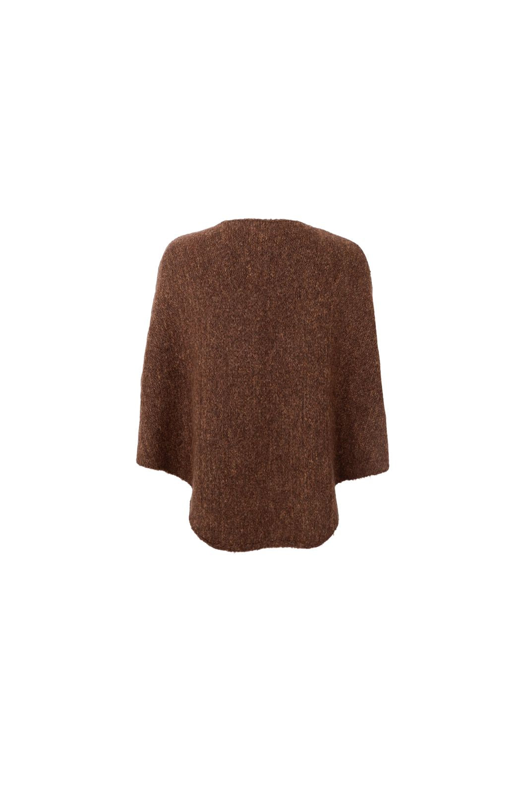 Black Colour - Bcpenny Poncho 1219 - Mocca