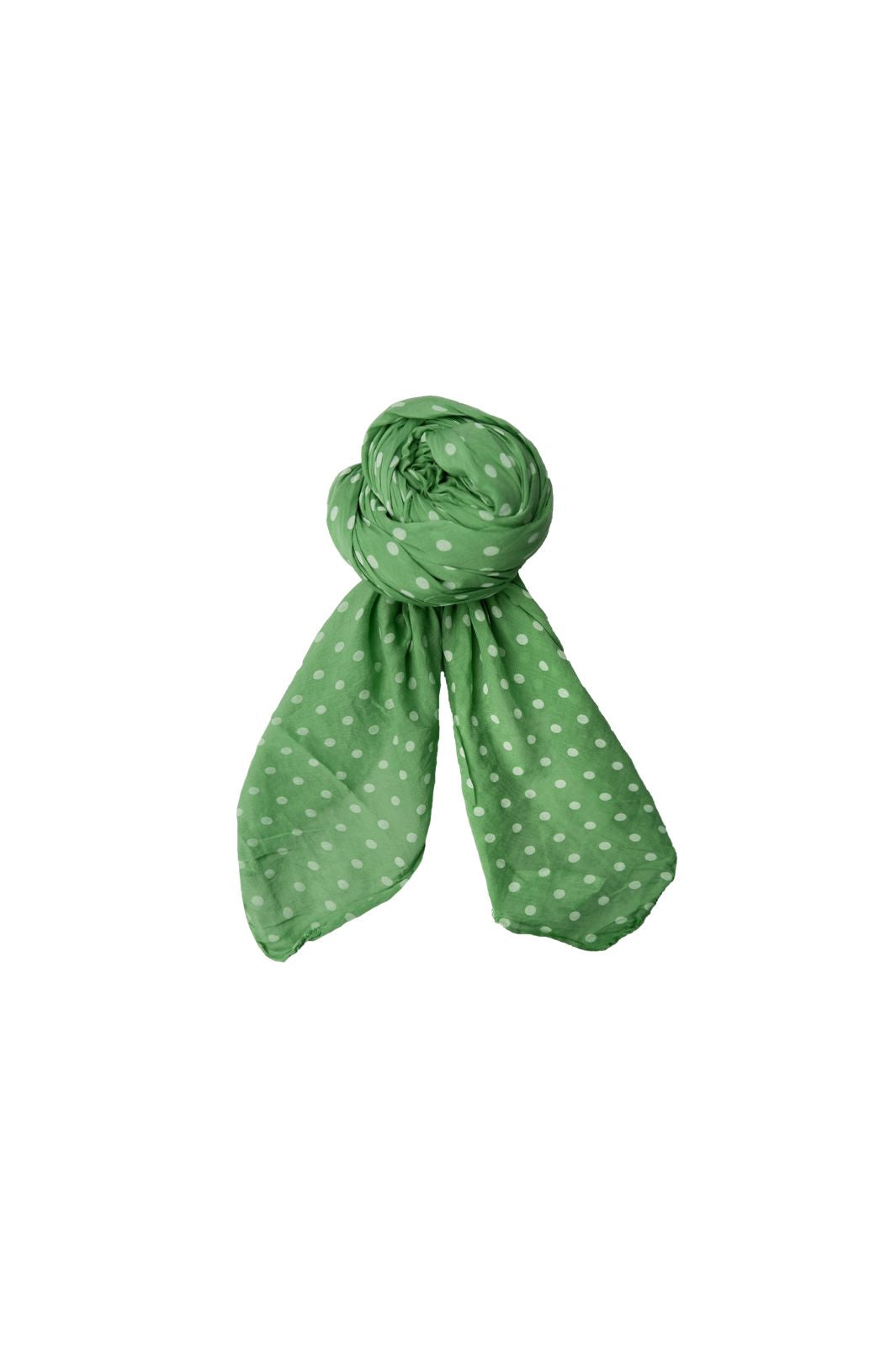 Black Colour - Bcpiccolo Scarf 208438 - Green Dot