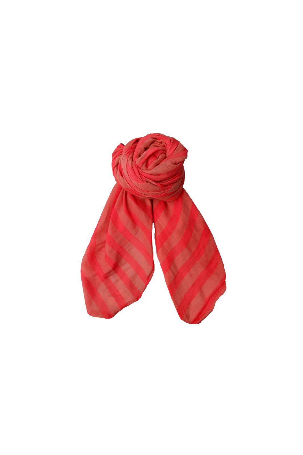 Black Colour - Bcpiccolo Scarf 208438 - Red Lolly Stripe