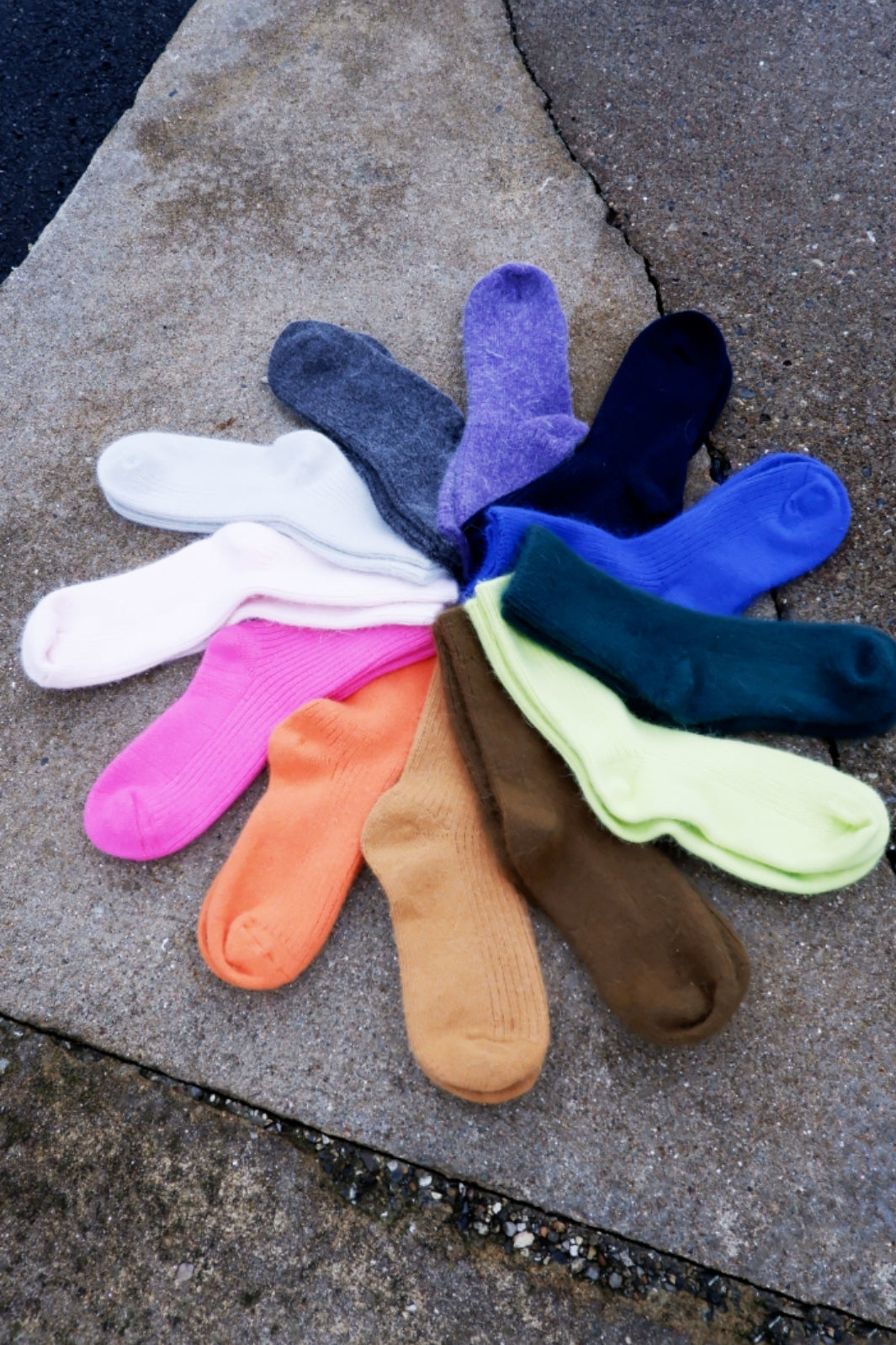 Black Colour - Bcronja Wool Sock - Dark Grey Strømper 