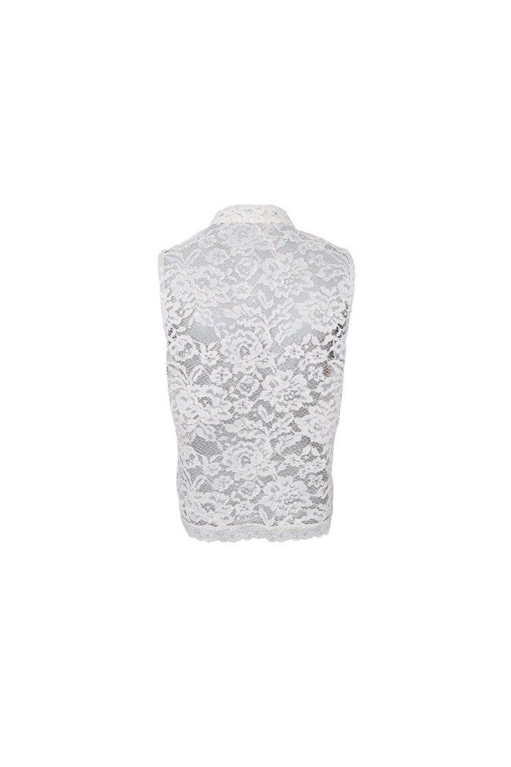 Black Colour - Bcrosa Napoleon Top 41300 - Shirts - Off White