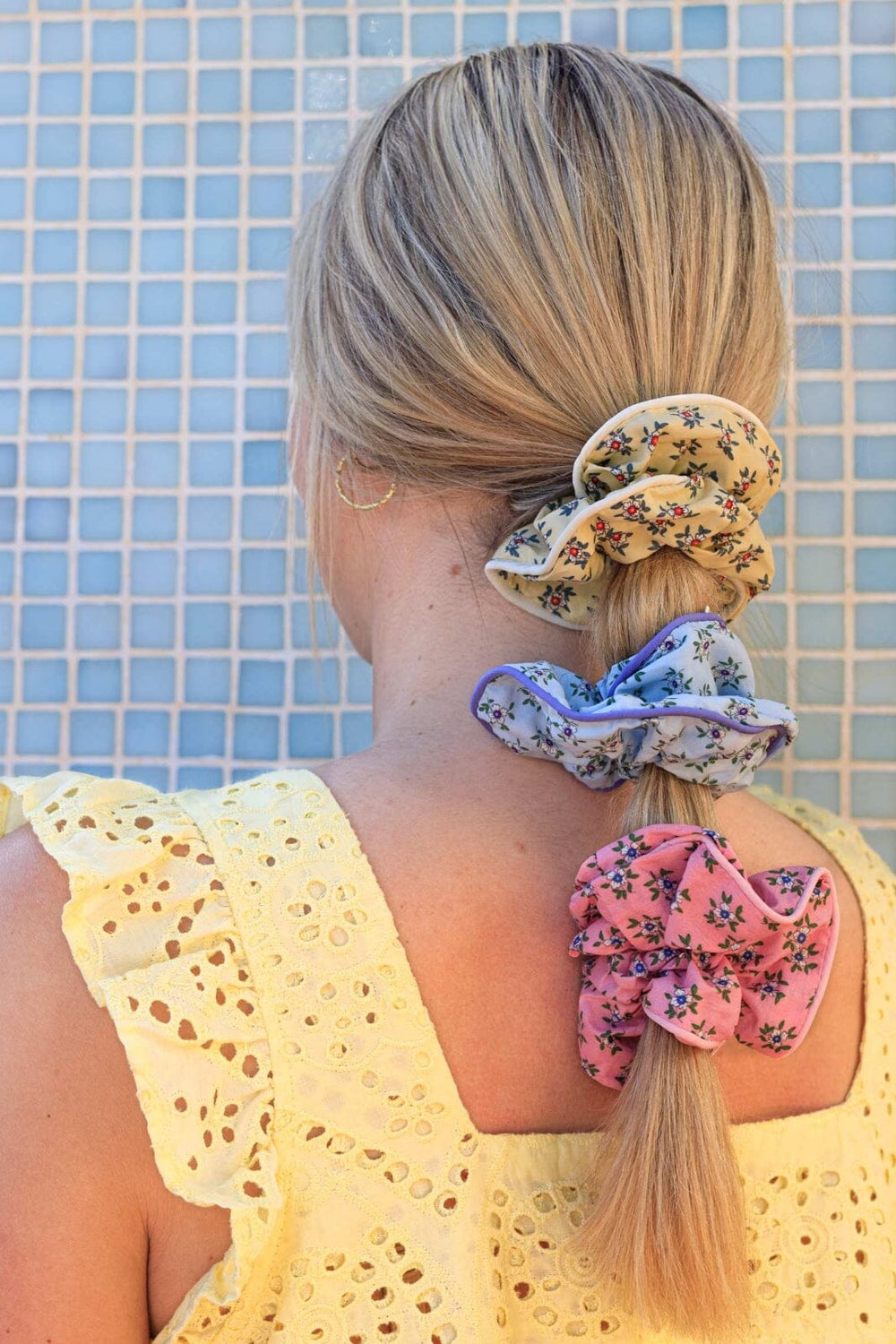 Black Colour - Bcsidney Scrunchie 6842 - Soft Pink