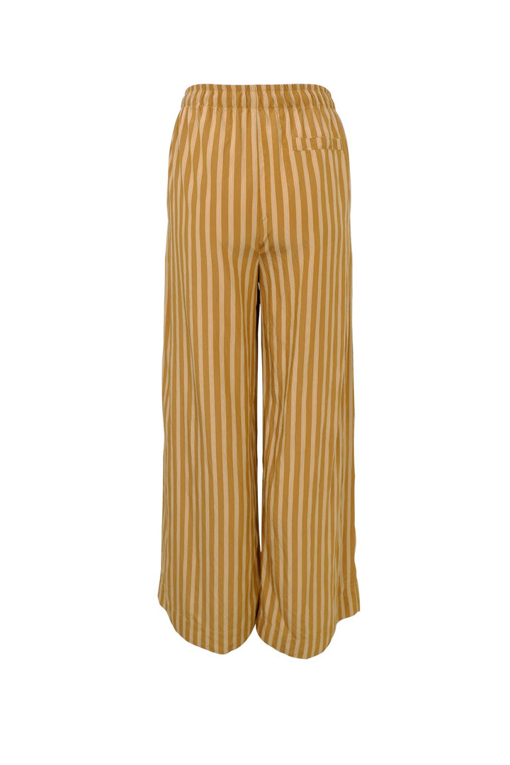 Black Colour - Bcsienna Striped Pant 41243 - Mustard