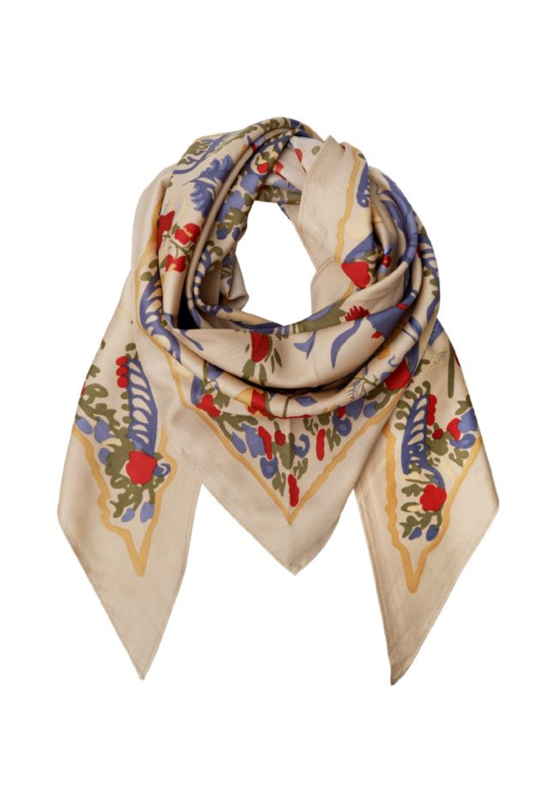 Black Colour - Bcvinja Triangle Scarf 208433 - Beige