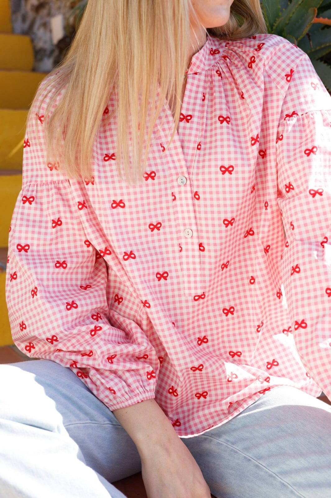 Black Colour - Bcwitty Shirt Blouse 40899 - Pink Bow