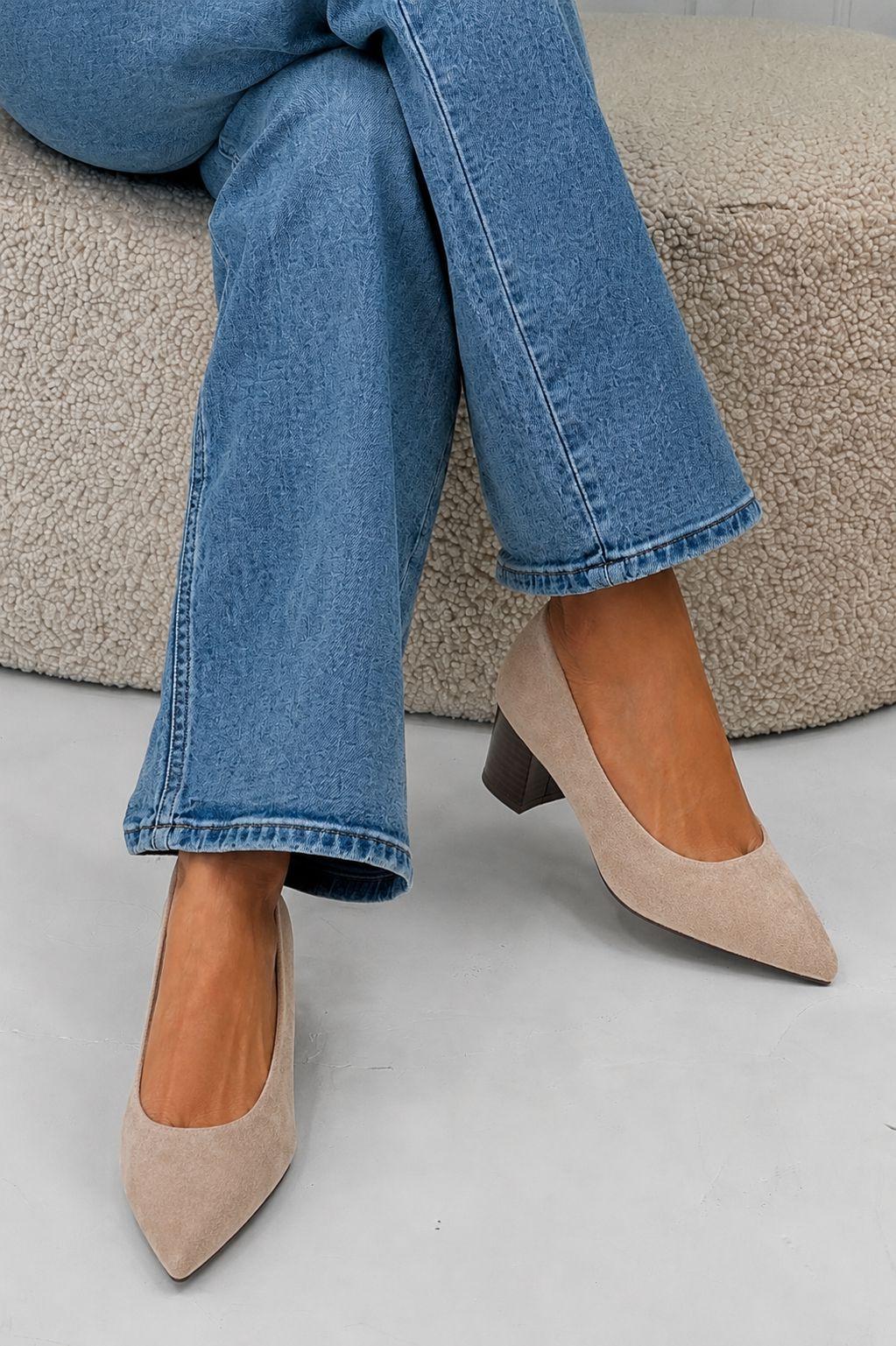 Bloom - Amaranth Stiletto - Taupe Stiletter 