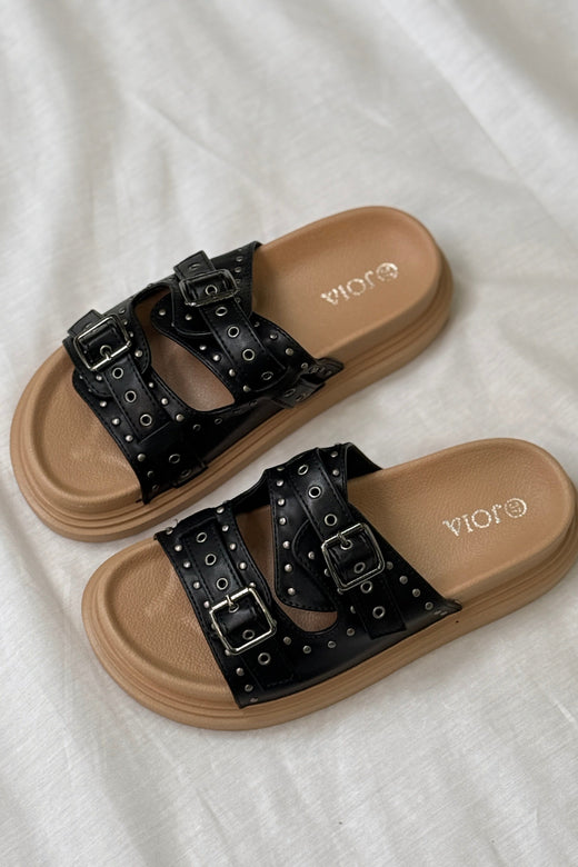 Bloom - Annika Sandaler - Black Sandaler 