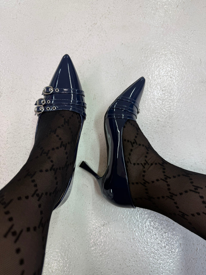 Bloom - Bellflowerstiletto - Navy Stiletter 