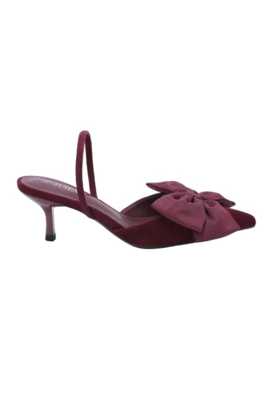 Bloom - Borage Stiletto - Burgundy Stiletter 