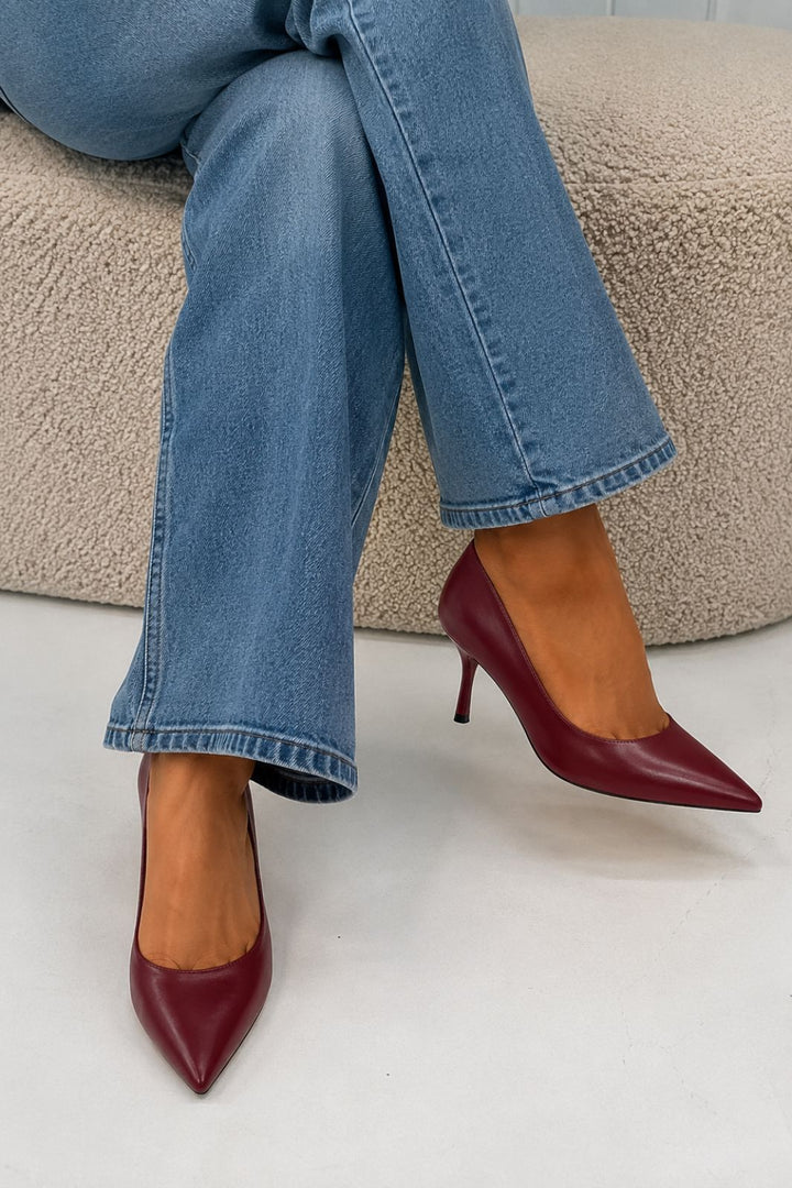 Bloom - Candytuft Stiletto - Burgundy Stiletter 