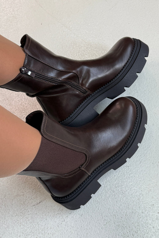 Bloom - Dahlina Boots - Dark Maroon Støvler 