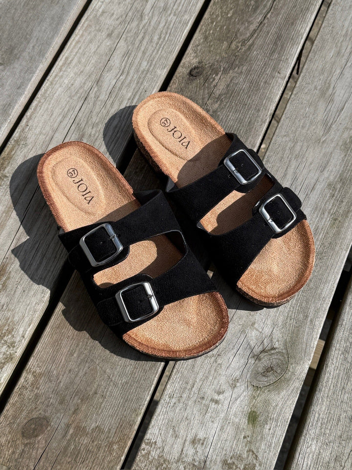 Bloom - Iris - Black Sandaler 