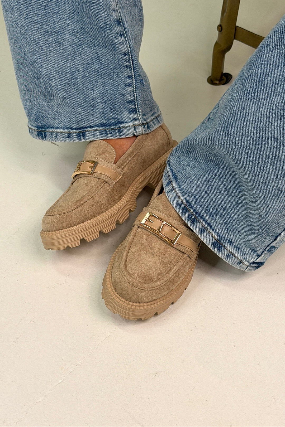 Bloom - Josette Loafers - Beige Loafers 