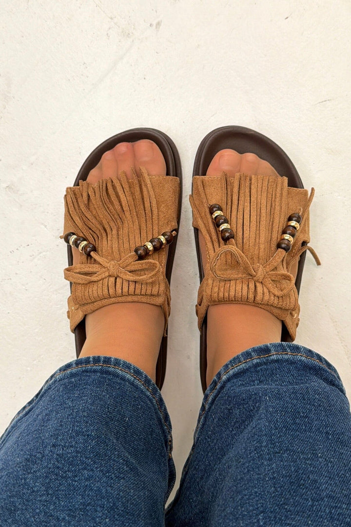 Bloom - Nigella Sandals - Camel Sandaler 