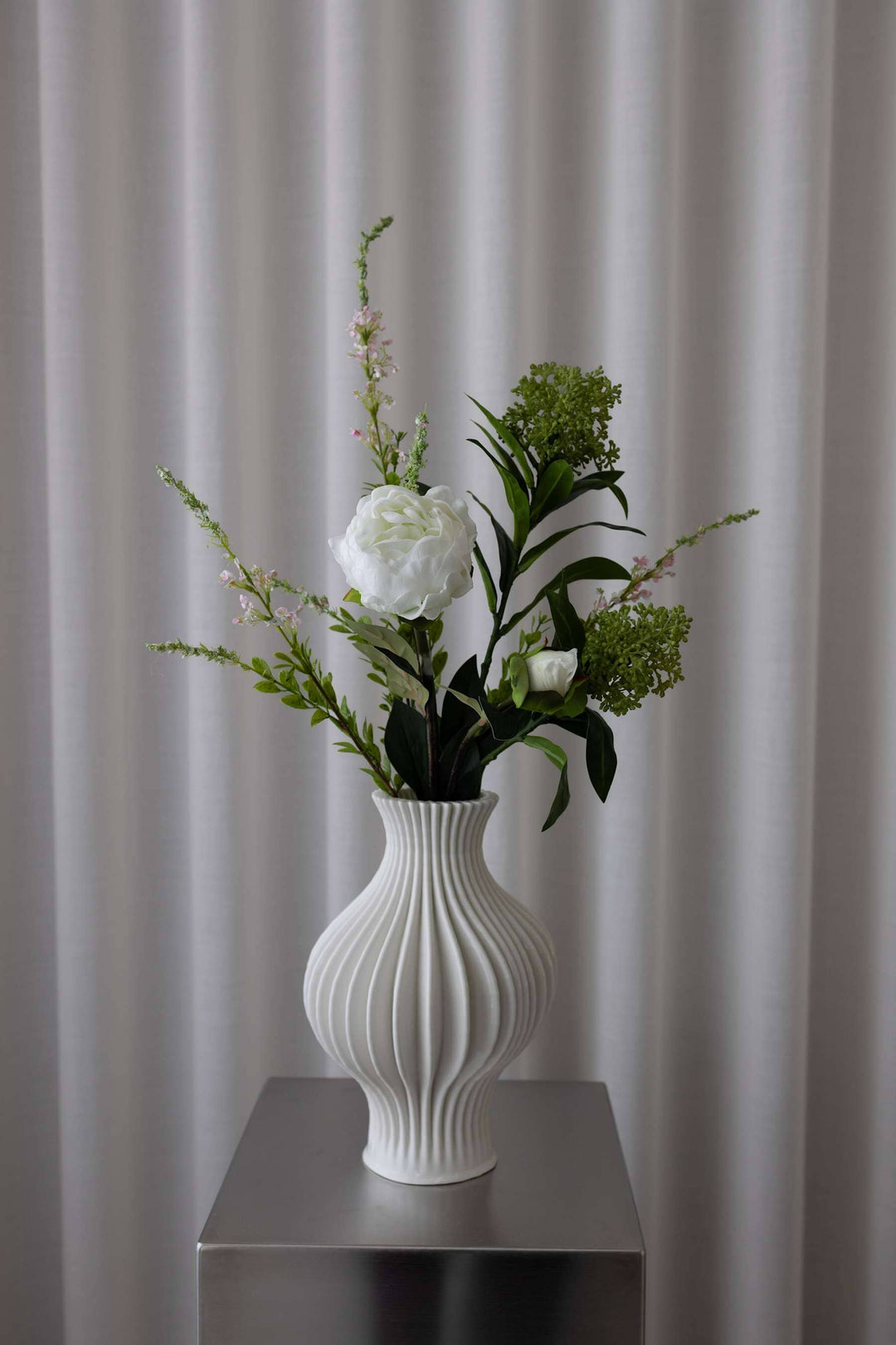 Bloom Objects - Ivory Bloom Bouquet - 02-407 Ivory 