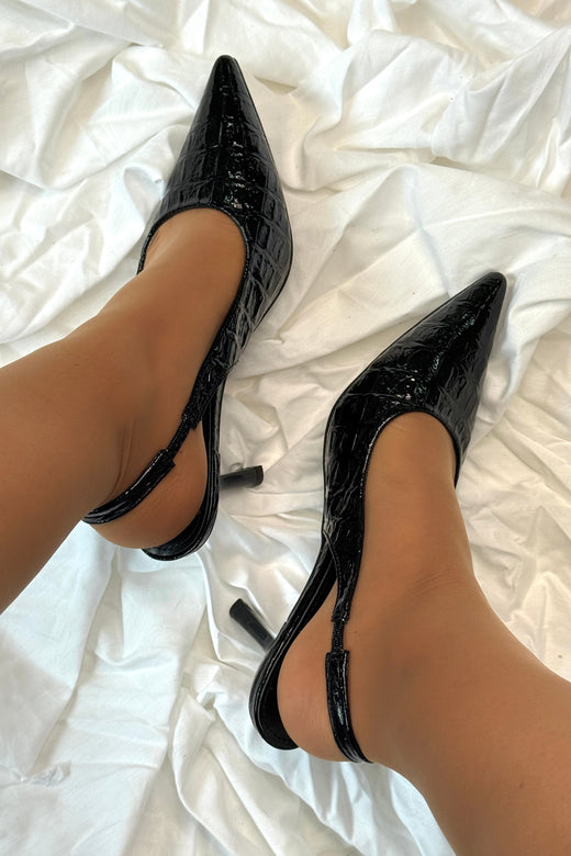 Bloom - Sorrel Stiletto - Black Stiletter 