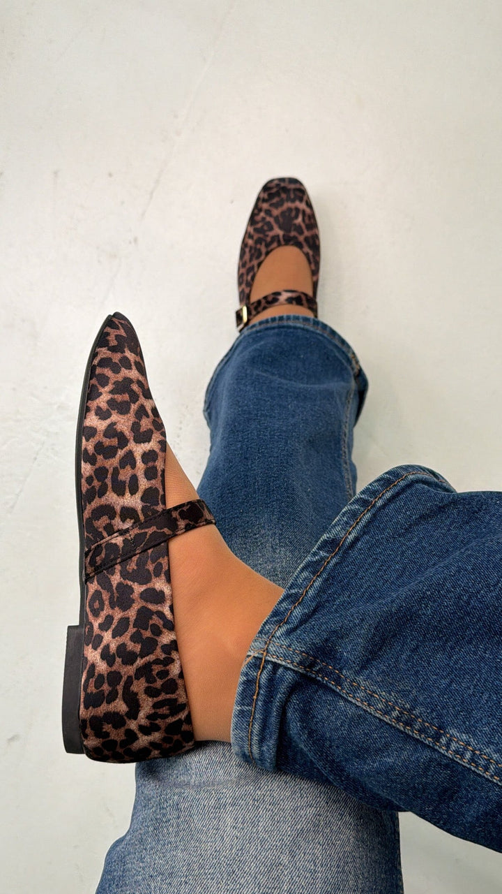 Bloom - Verbena Ballet Flats - Leopard Ballerinaer 