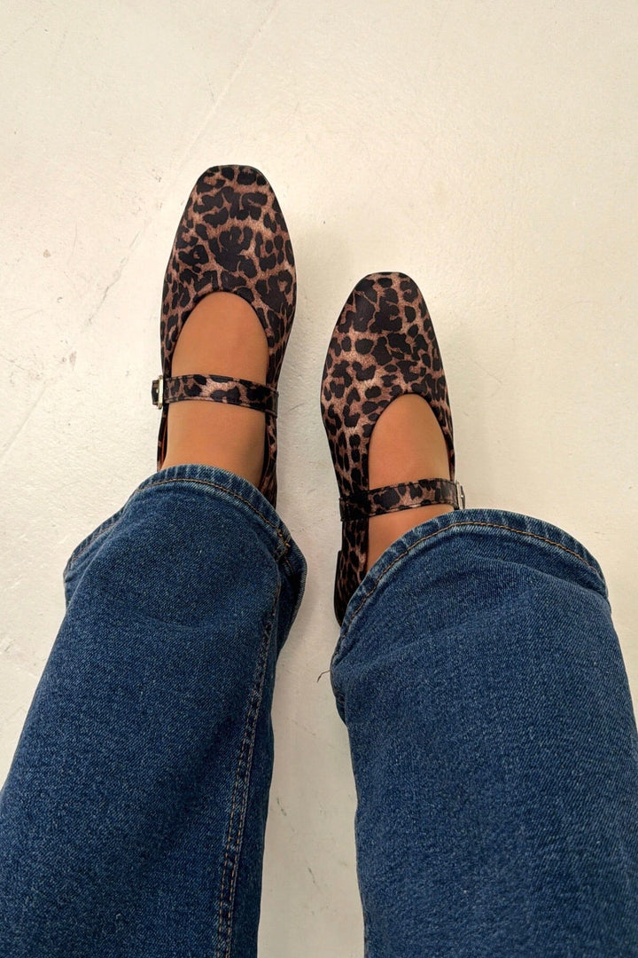 Bloom - Verbena Ballet Flats - Leopard Ballerinaer 