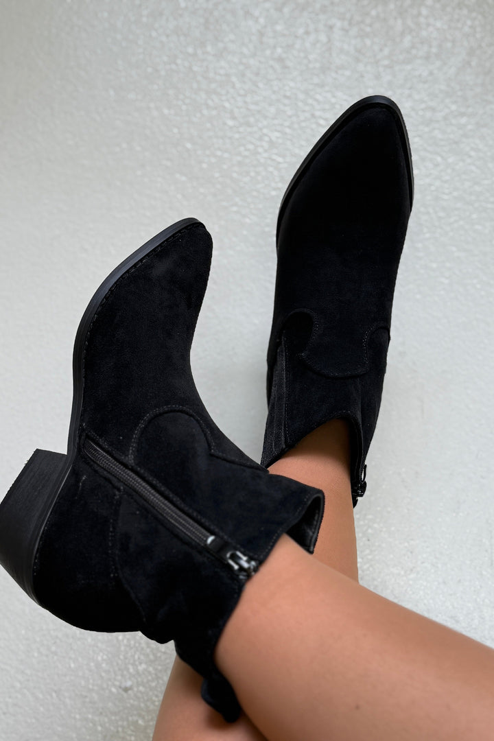 Bloom - Violet Boots - Black Støvler 