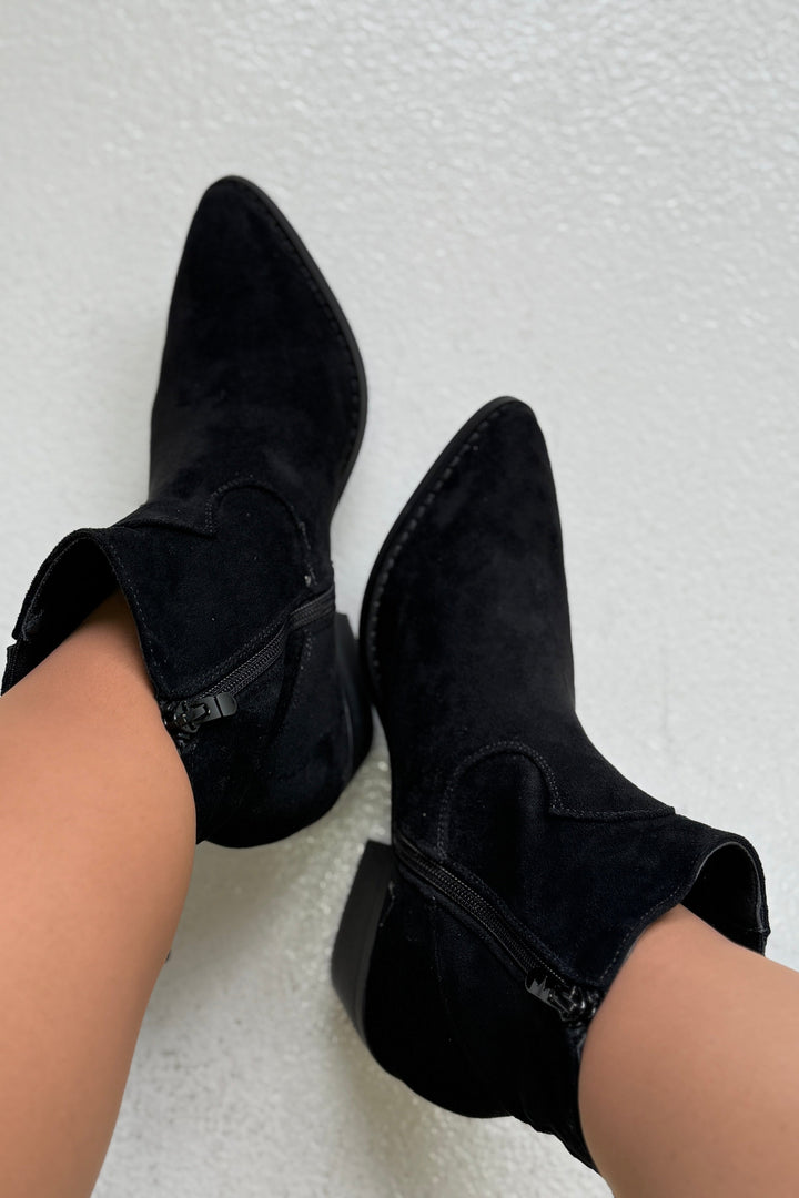 Bloom - Violet Boots - Black Støvler 