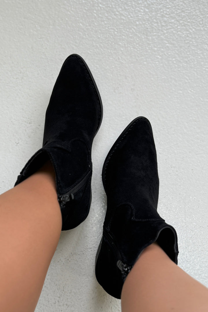 Bloom - Violet Boots - Black Støvler 
