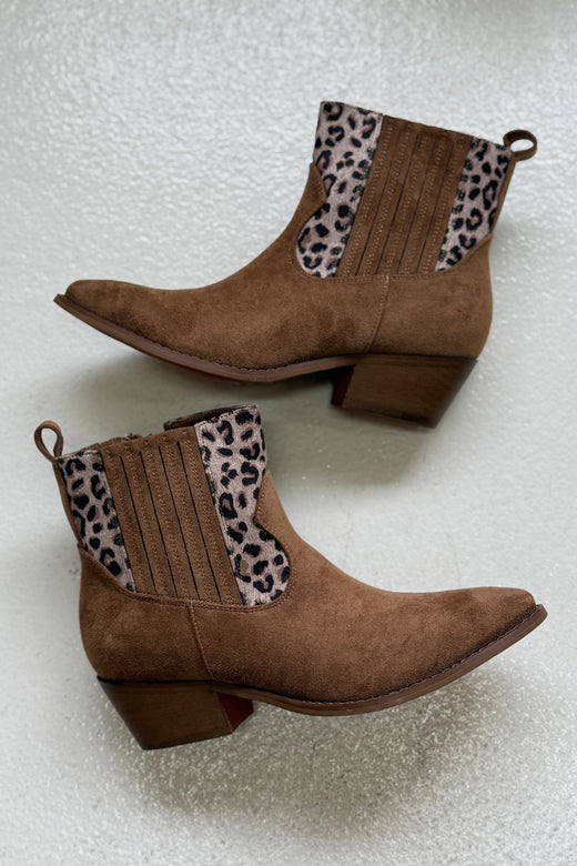 Bloom - Violet Boots - Leopard Støvler 