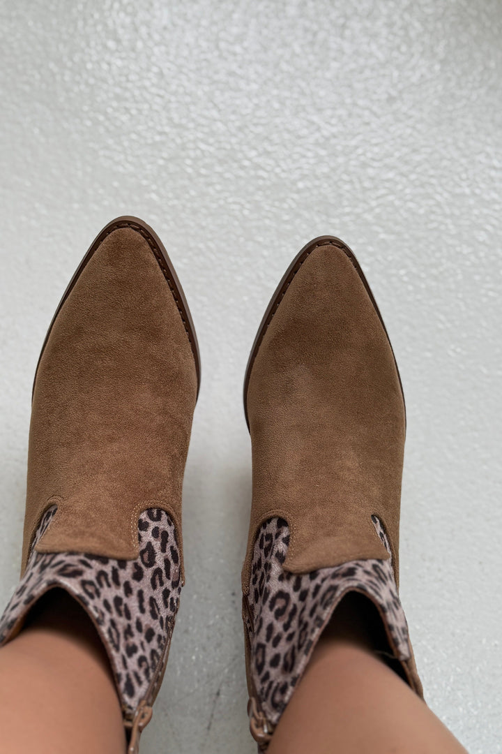 Bloom - Violet Boots - Leopard Støvler 
