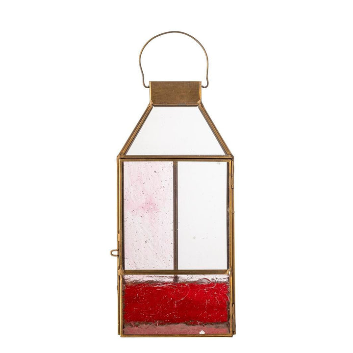 Bloomingville - Drew Lanterne, Rosa, Glas 82072736 - Rose